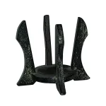 Suport decorativ 4 braţe, realizat manual din lemn ușor. Design modern, ideal pentru un decor elegant și un ambient cald.